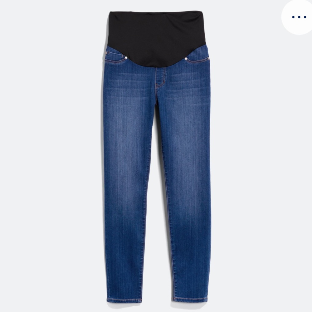 Liverpool The Ankle Skinny Maternity Jeans Full Panel Blue Size 28/6